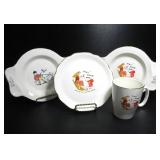 ASSTD COLLECTIBLE MUG & CHINA PLATES