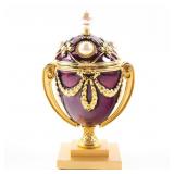JOAN RIVERS IMPERIAL TREASURES EGG W/ BEE PIN