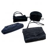 LOT OF BLACK PURSES