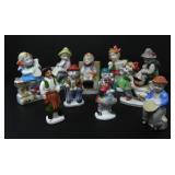 ASSRT. MINIATURE JAPANESE PORCELAIN FIGURINES