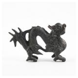 CAST IRON DRAGON FIGURINE