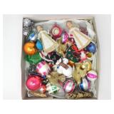 BOX OF CHRISTMAS ORNAMENTS