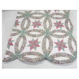 'DOUBLE RING' WEDDING QUILT