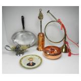 BRASS, COPPER & METAL RUSTIC ITEMS