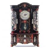 MUSICAL JEWELRY BOX W/ CLOCK