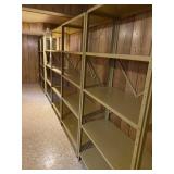 6 GENERAL PURPOSE 4 TIER METAL STORAGE RACKS