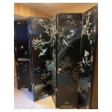 CHINESE COROMANDEL LACQUER SCREEN.ROOM DIVIDER