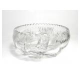 ETCHED CRYSTAL BOWL