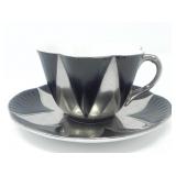SHELLEY BONE CHINA TEA CUP AND SAUCER