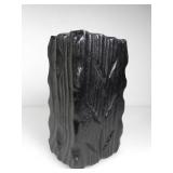 LOBECO HAND CARVED WOOD VASE- MADE IN SPAIN