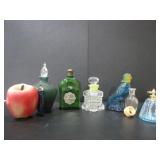GLASS PERFUME BOTTLES