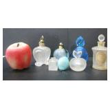GLASS PERFUME & COLOGNE BOTTLES