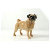 BESWICK ENGLAND CERAMIC PUG FIGURINE
