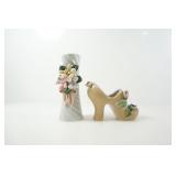 ASSTD. PORCELAIN FLORAL LOT