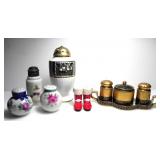 ASSORTED CERAMIC SALT'N PEPPER SHAKERS