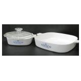 2 CORNINGWARE CASSEROLE DISHES