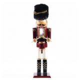 WOODEN DRUMMER NUTCRACKER