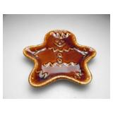 GINGERBREAD MAN CERAMIC DISH BY HULO USA