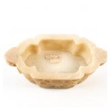 CHINESE CARVED SOAPSTONE LIBATION CUP