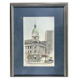 TED ERWIN 'VIEW AT GRANVILLE AND HASTINGS STS.'