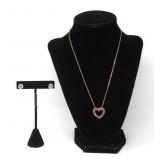 JOAN RIVERS NECKLACE & EARRINGS