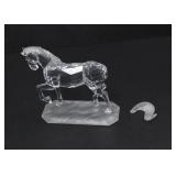 SWAROVSKI CRYSTAL HORSE FIGURINE