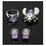 PURPLE JEAN RIVERS JEWELRY