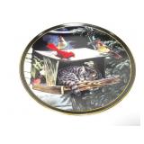 'CAT NAP' DECORATIVE PORCELAIN PLATE