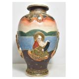 JAPANESE SATSUMA MORIAGE VASE