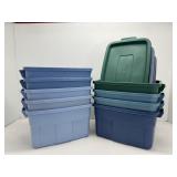 53L RUBBERMAID ROUGHNECK STORAGE TOTE LOT