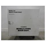 DOMETIC MODEL 310 GRAVITY FLUSH CERAMIC RV TOILET