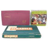 2 SCRABBLE GAMES AND 1000PC PUZZLE