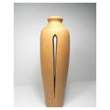 MCM WOOD CARVED VASE