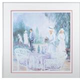 RAYMONDE GUAY 'LE PATIO' LIMITED D PRINT