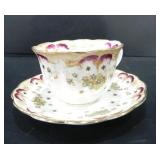 ALLLERTONS TEA CUP AND SAUCER