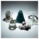 5 DECORATIVE MANTLE PIECES