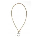 10KT GOLD BRACELET W/ CHARM 1.84g