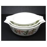 PYREX NESTING BOWLS