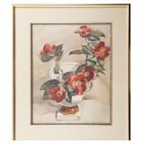 PAUL IMMEL SINGLE CAMELLIA COLLOTYPE PRINT