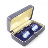 STERLING SILVER CUFFLINKS 6.77g