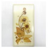 PRESSED FLOWER WALL PLAQUE BY HENNI ORIGINALS