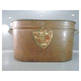 ANTIQUE GSW MONARCH WARE COPPER BOILER TUB