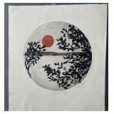 PAMELA CLAUGHTON 'WATER'S EDGE' COLOUR ETCHING