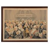 'BENCH AND BAR' VANITY FAIR SUPPLEMENT LITHOGRAPH