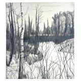 ISABELLE MCCORKILL 'RIVER NORTHERN MANITOBA' 1973