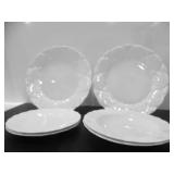 1 WEDGWOOD, 5 COALPORT OCEANSIDE CHINA PLATES