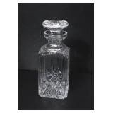 CUT GLASS DECANTER