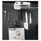 CUISINART ELECTRIC HAND MIXER WITH ACCESSORIES