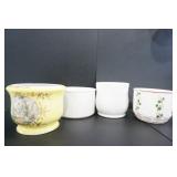 DECORATIVE CERAMIC PLANTERS