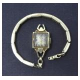 SOLAR GOLDTONE LADIES WRISTWATCH